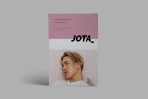 时尚模特杂志画册设计模板 Jota – Brochure