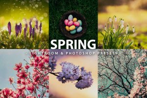 春季风景照后期修图LR+PS预设 5 Spring | Lightroom and Photoshop
