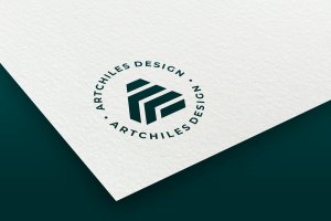纸张企业品牌Logo设计样机 Paper Design Mockup