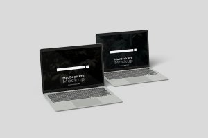 MacBook Pro笔记本电脑样机模板v3 Device Mockup