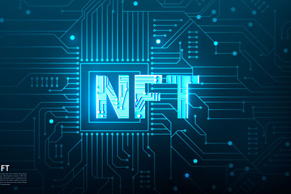 科技电路板NFT海报设计韩国素材[psd]