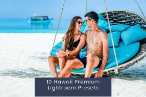10 个夏威夷海岛旅行照片后期调色高级 Lightroom 预设 10 Hawaii Premium Lightroom Presets