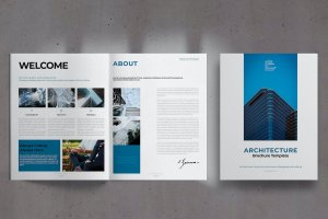 建筑宣传册项目模板 Architecture Brochure Project Template