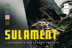6 个 旅行摄影后期处理 Lightroom 和 Photoshop 预设 6 Sulament Lightroom and Photoshop Presets