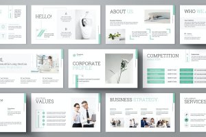 公司简介/企业介绍 PowerPoint 演示文稿 Business Corporate Profile PowerPoint Presentation