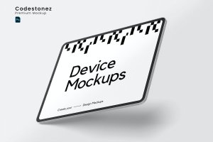 超薄平板电脑样机 Tablet Mock-Ups