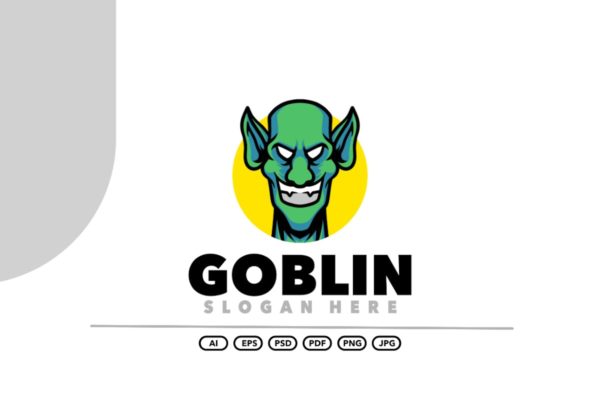 哥布林Logo设计模板 Goblin