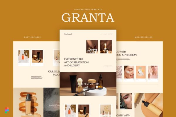 Granta – 登陆页面模板