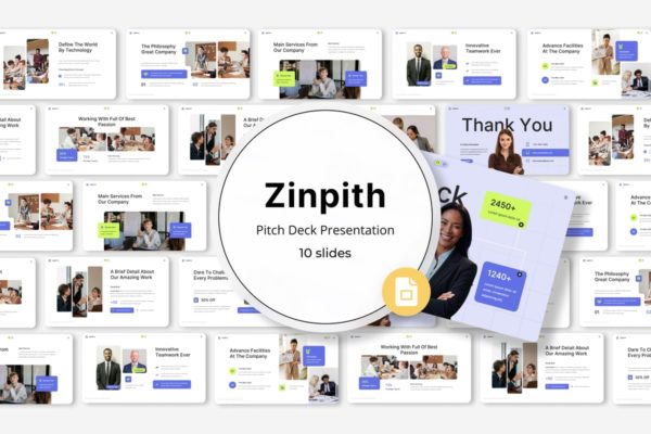 Zinpith – 演示文稿 Google 幻灯片